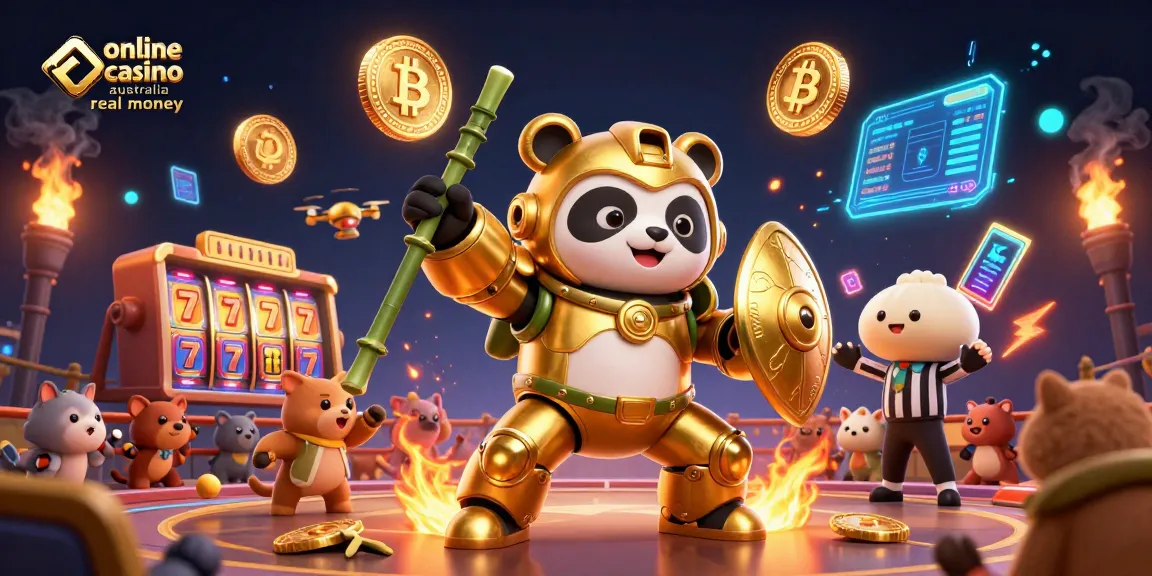 Play exciting games at online casino australia real money featuring dynamic characters and vibrant elements.